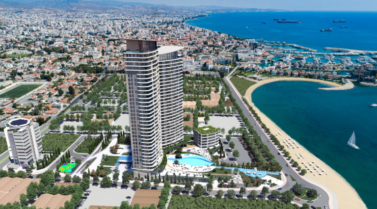 Limassol Blu Marine Master Plan View to Limassol Marina